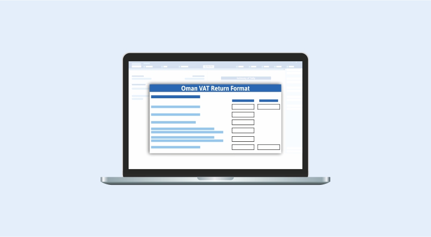 Oman VAT Return Format
